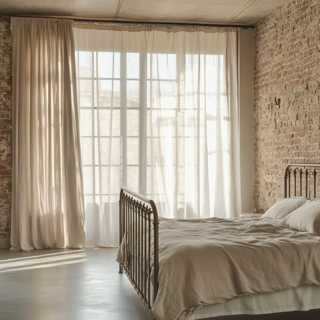industrial farmhouse bedroom ideas 9