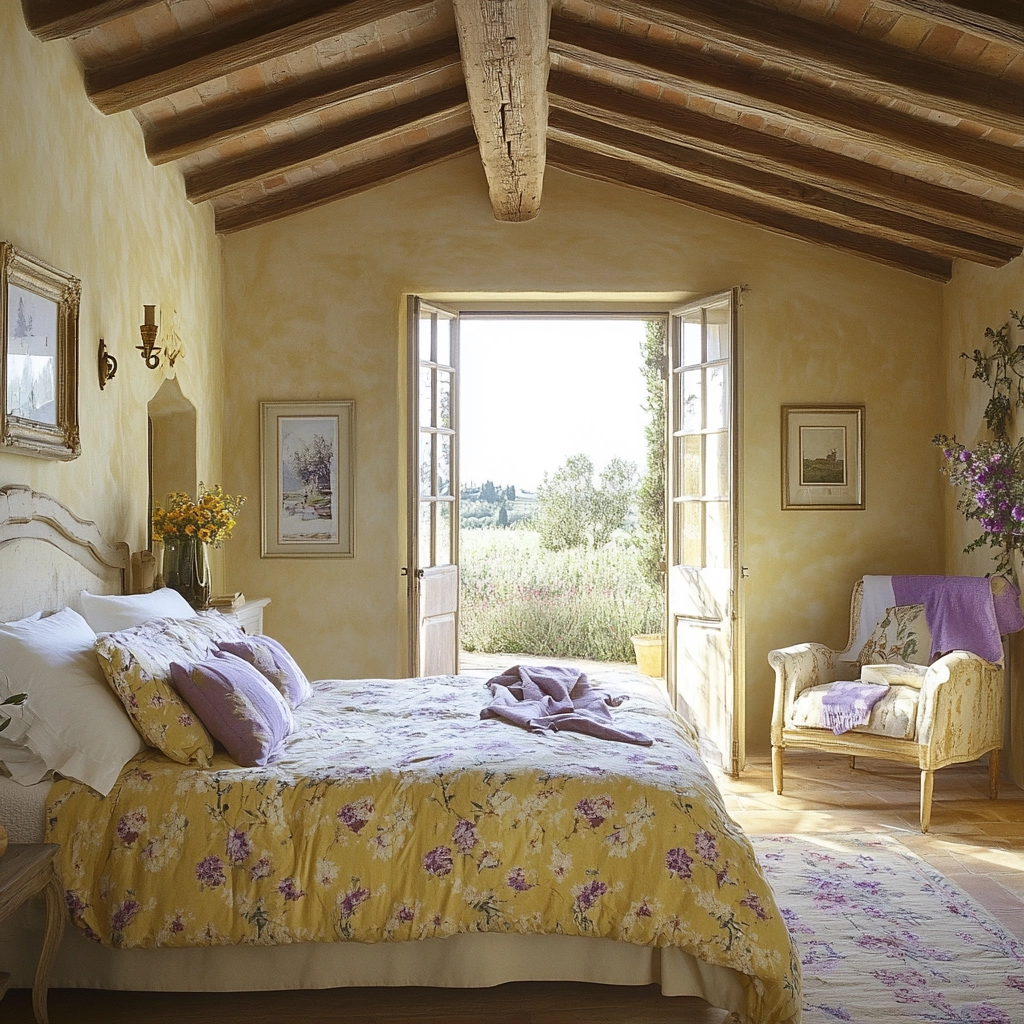 italian farmhouse bedroom 33