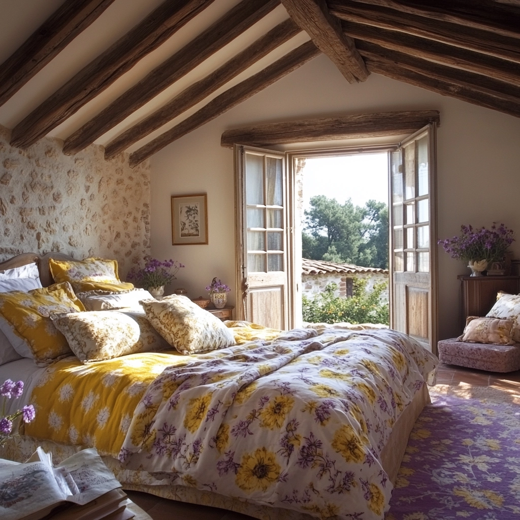 italian farmhouse bedroom 34