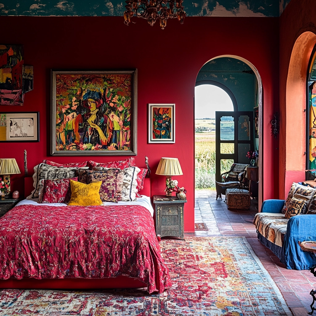 italian farmhouse bedroom 39