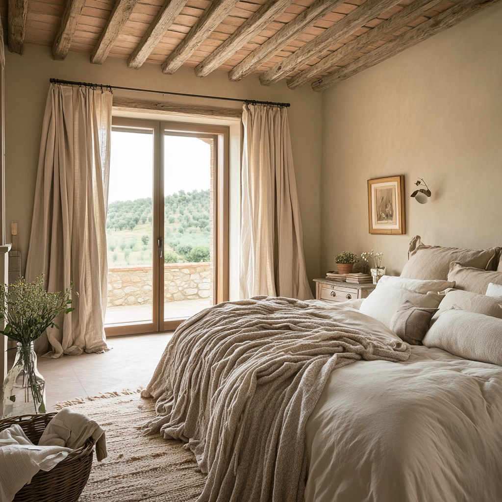 italian farmhouse bedroom 79