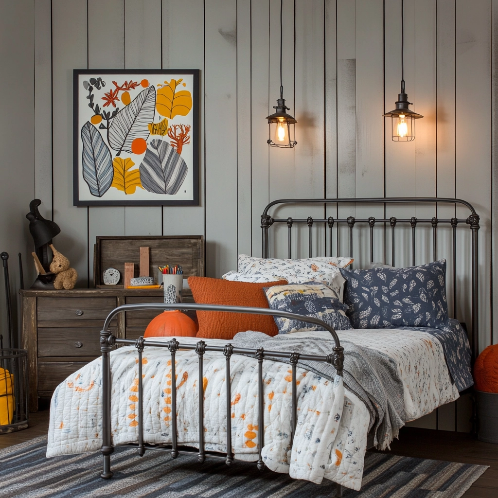kids farmhouse bedroom 21