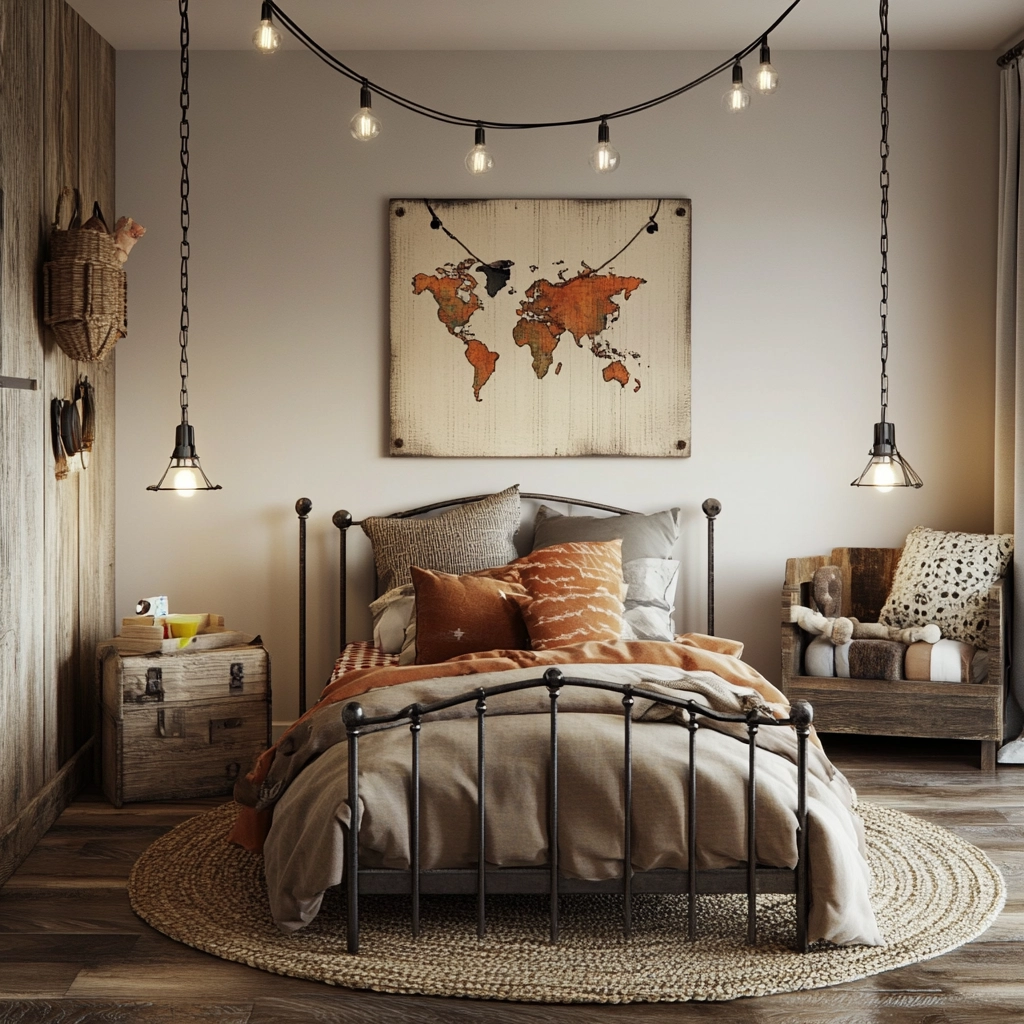 kids farmhouse bedroom 22