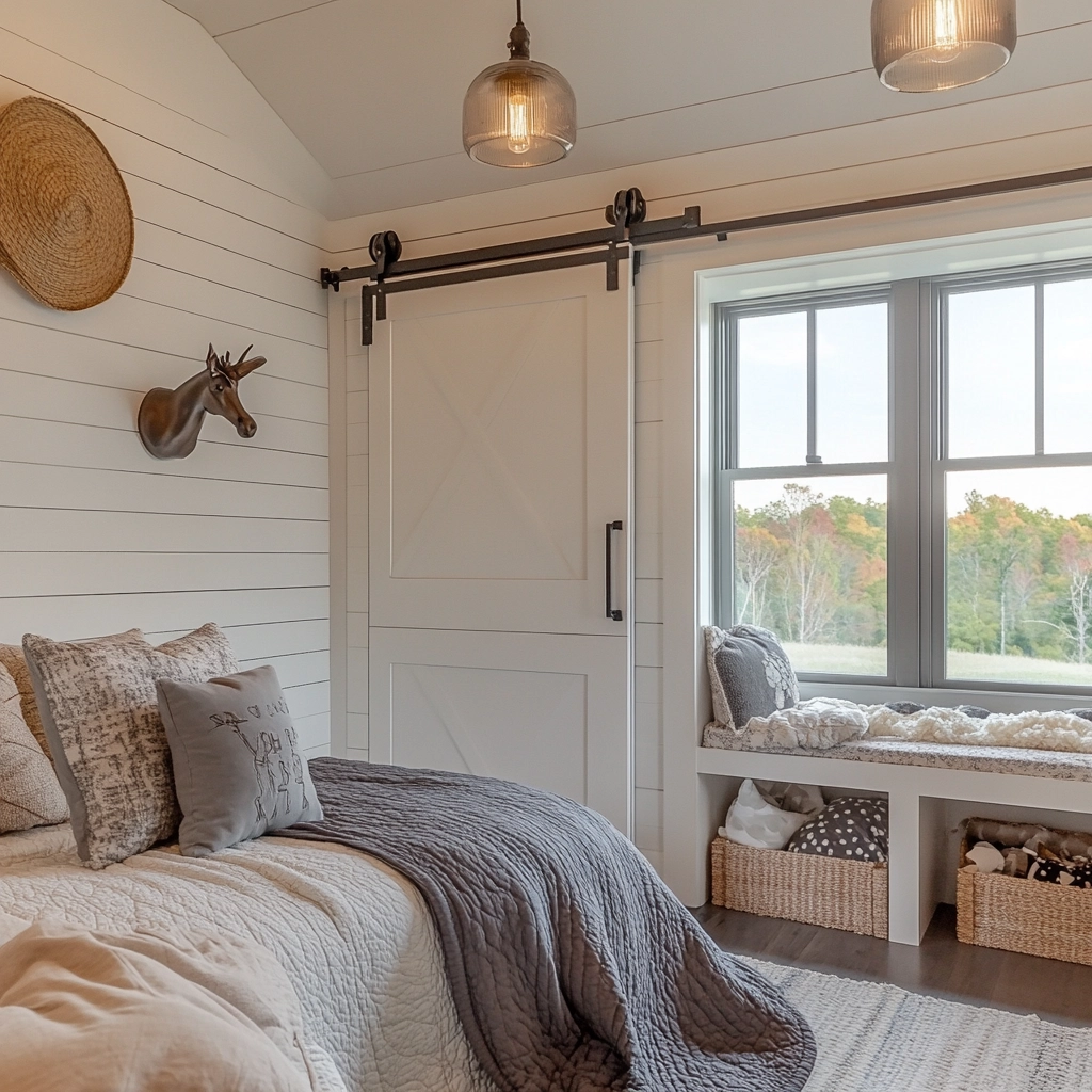 kids farmhouse bedroom 33