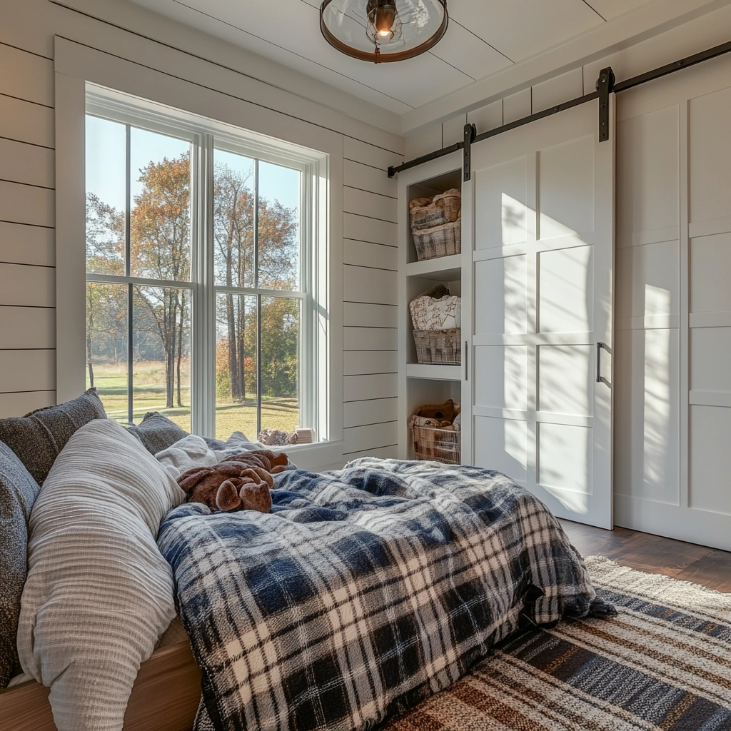 kids farmhouse bedroom 35