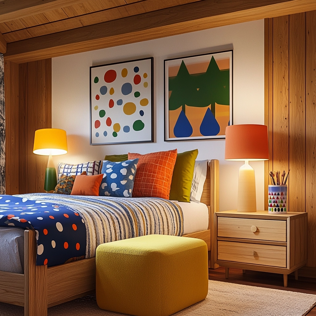 kids farmhouse bedroom 38