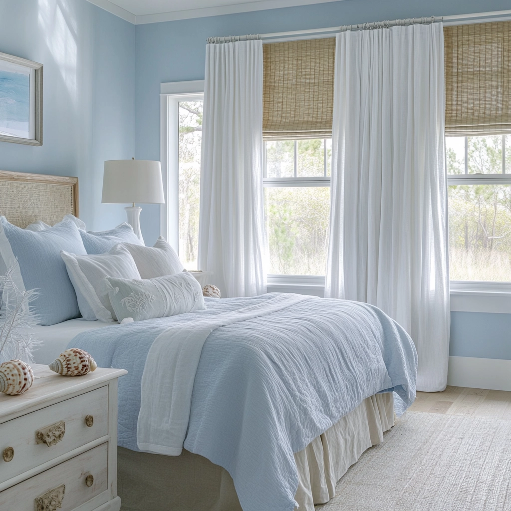 light blue farmhouse bedroom 13