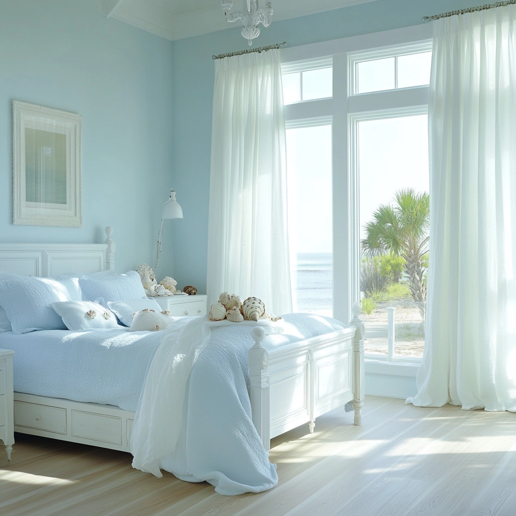 light blue farmhouse bedroom 15