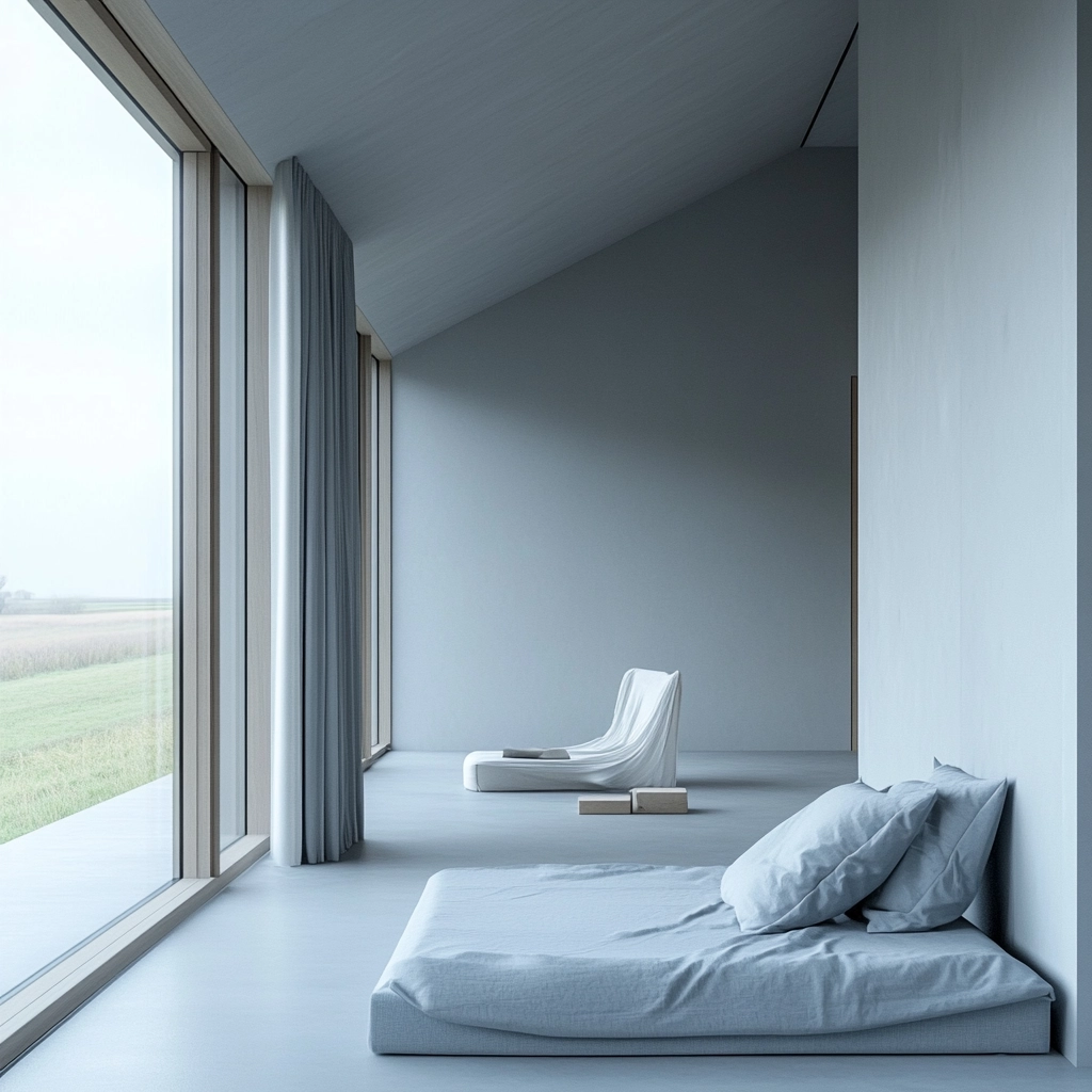 light blue farmhouse bedroom 64
