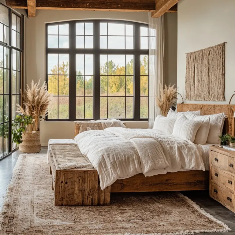 luxury farmhouse bedroom 1