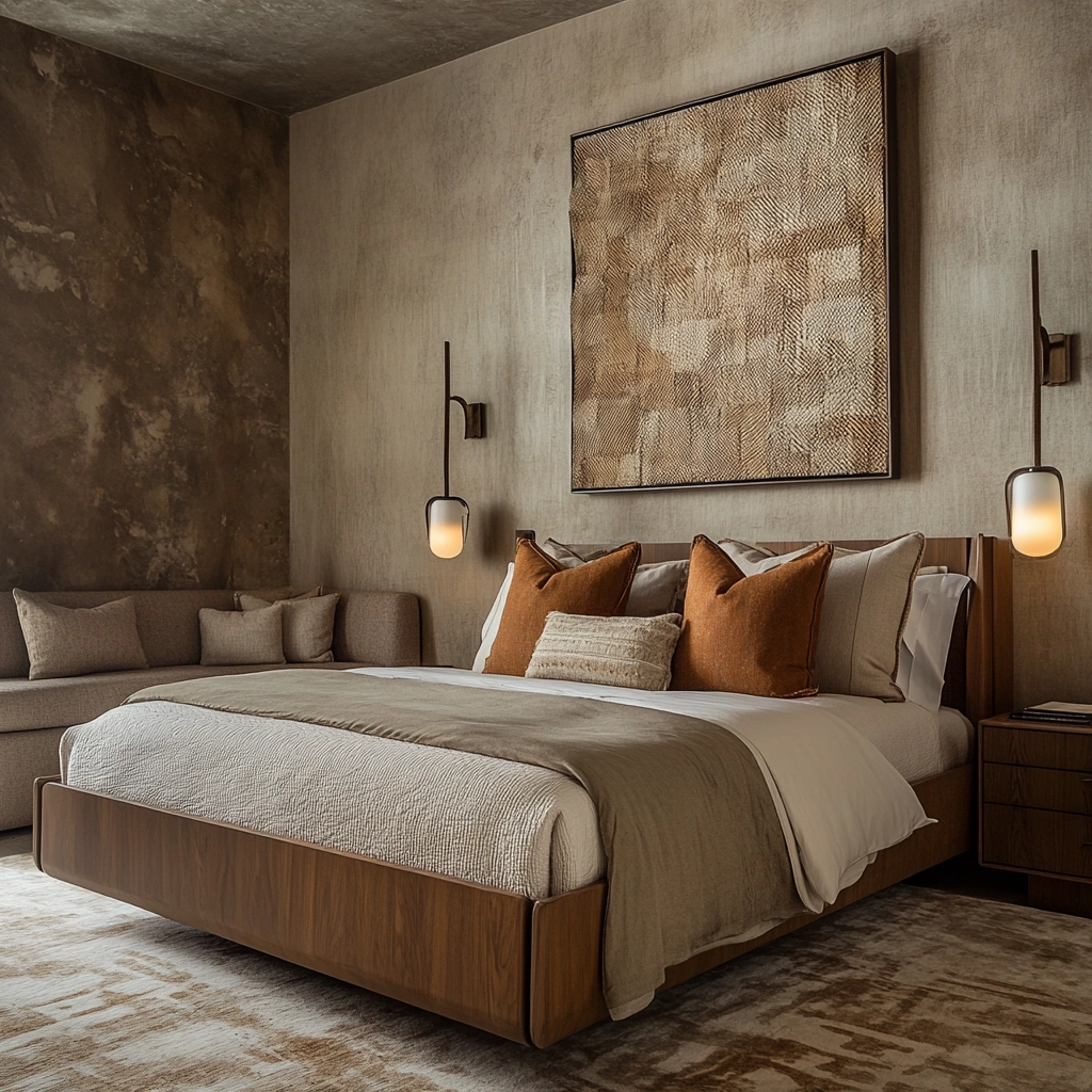 masculine farmhouse bedroom 13