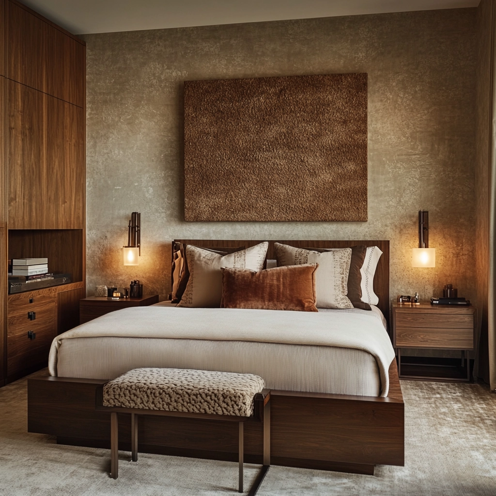 masculine farmhouse bedroom 14