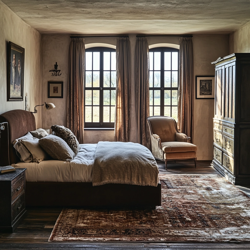 masculine farmhouse bedroom 17
