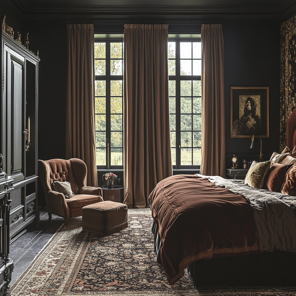 masculine farmhouse bedroom 18