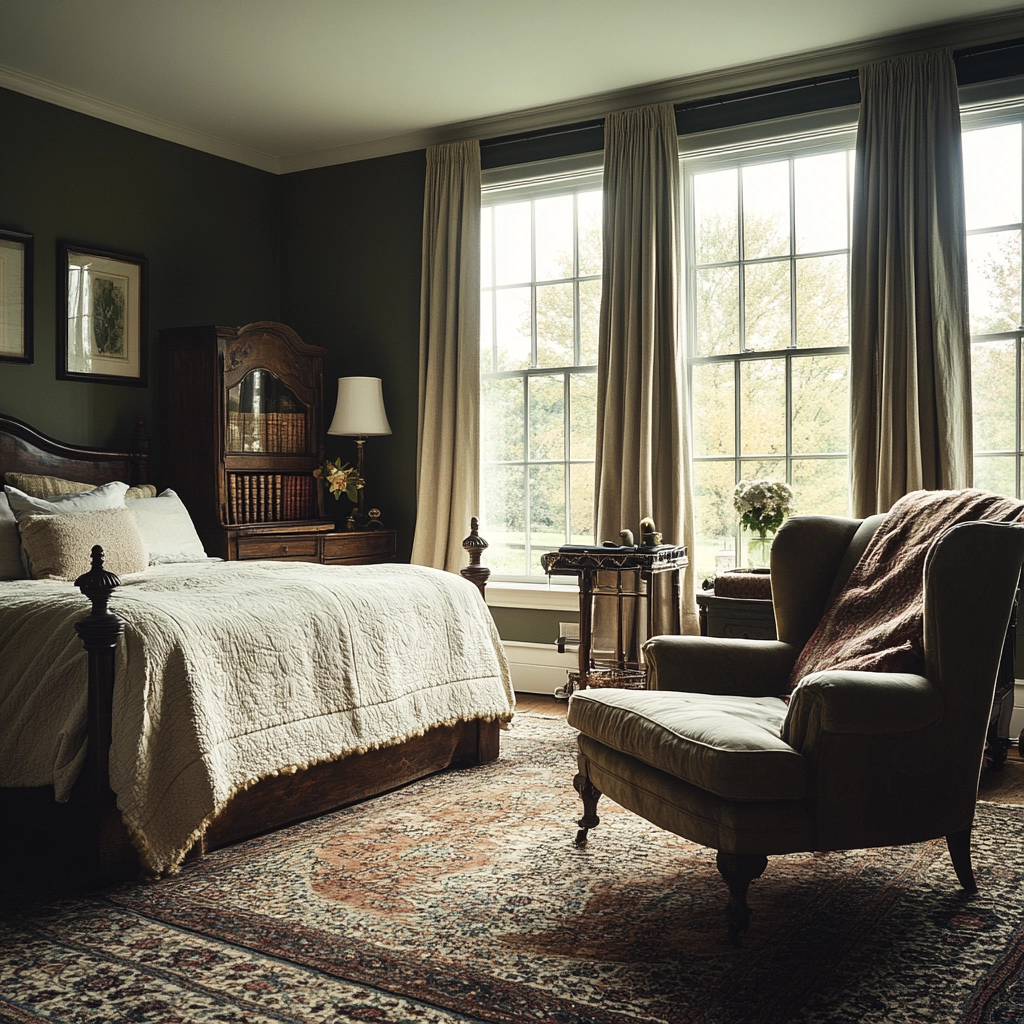 masculine farmhouse bedroom 19
