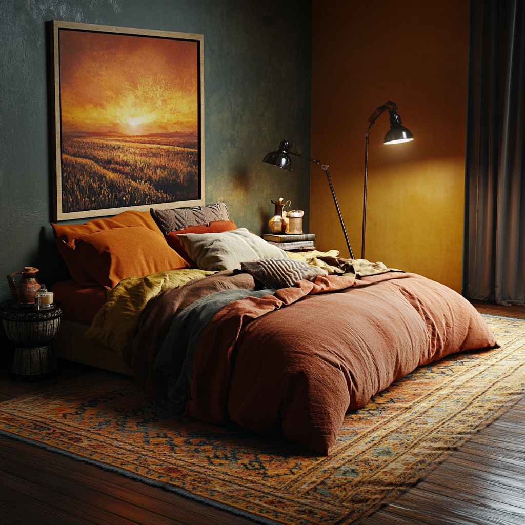 masculine farmhouse bedroom 27