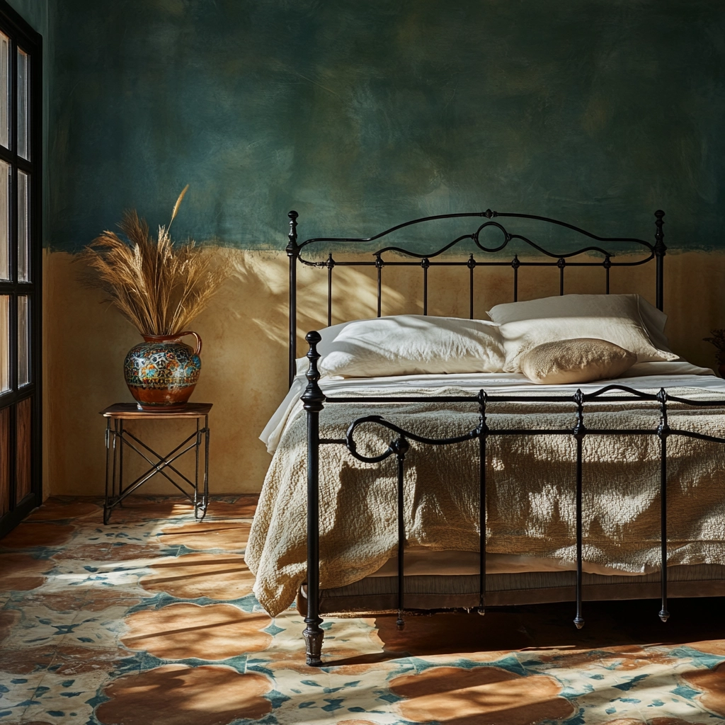 masculine farmhouse bedroom 31
