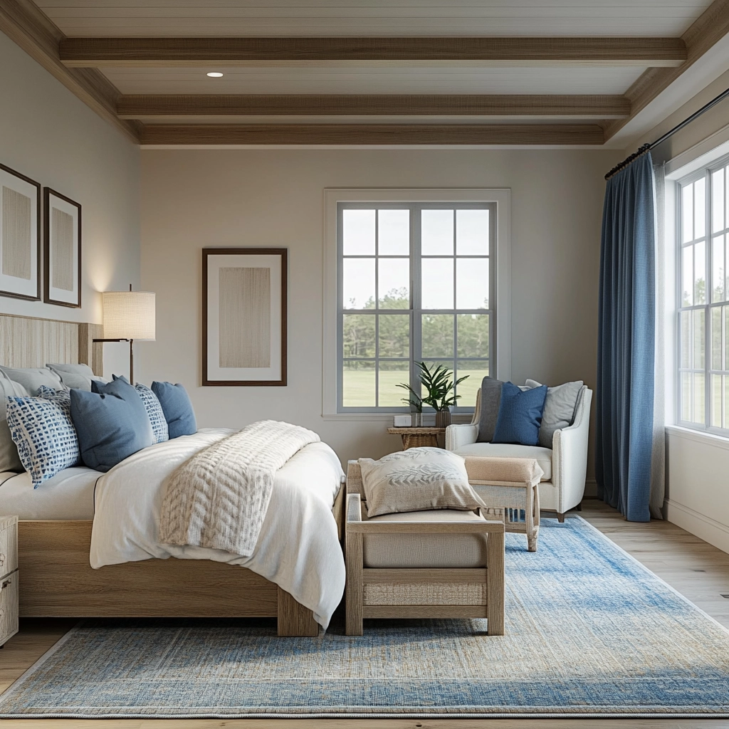 masculine farmhouse bedroom 37