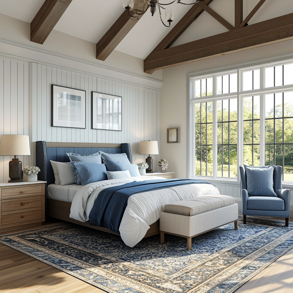 masculine farmhouse bedroom 40