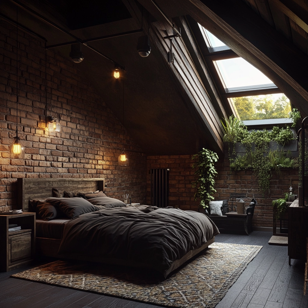 masculine farmhouse bedroom 42