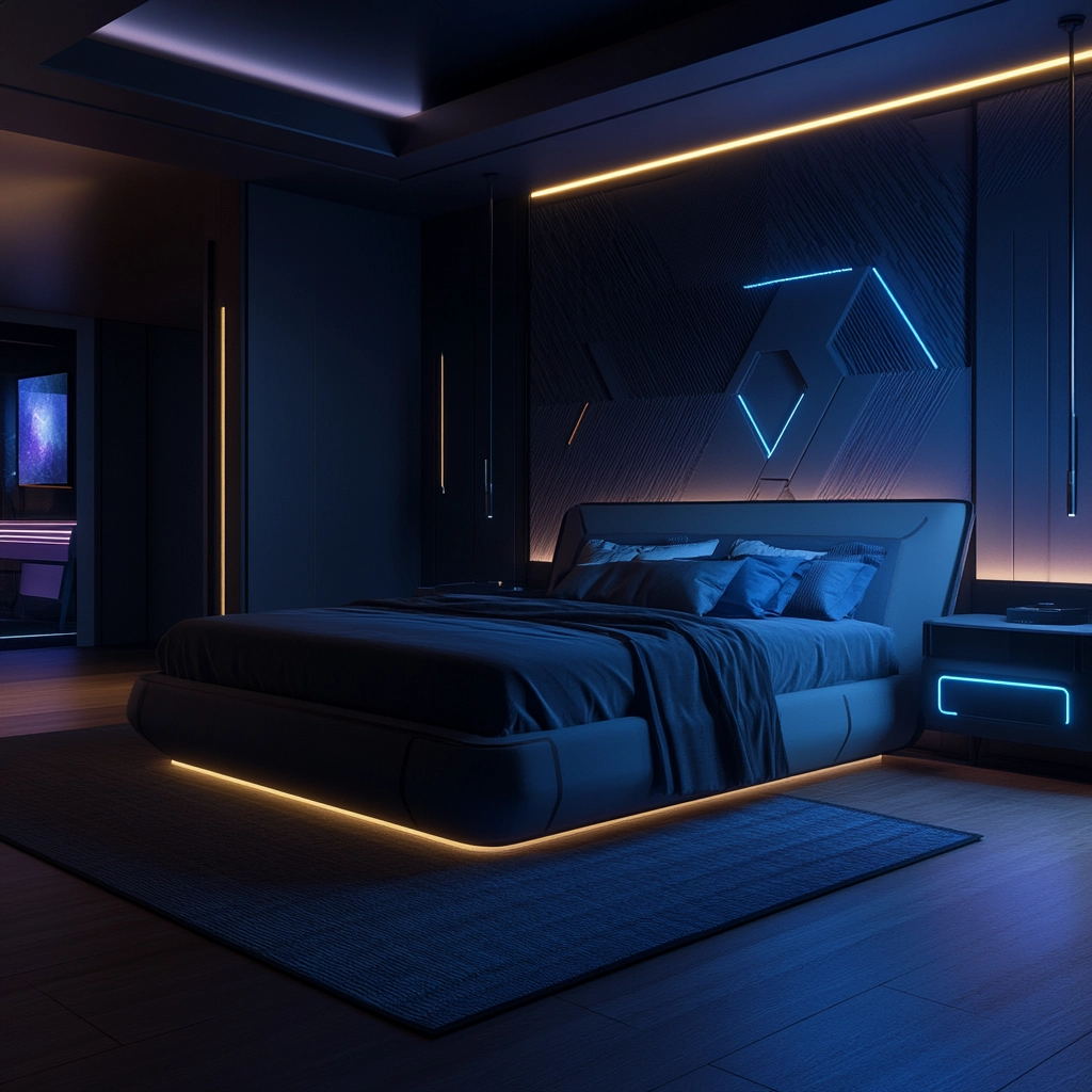 masculine farmhouse bedroom 45