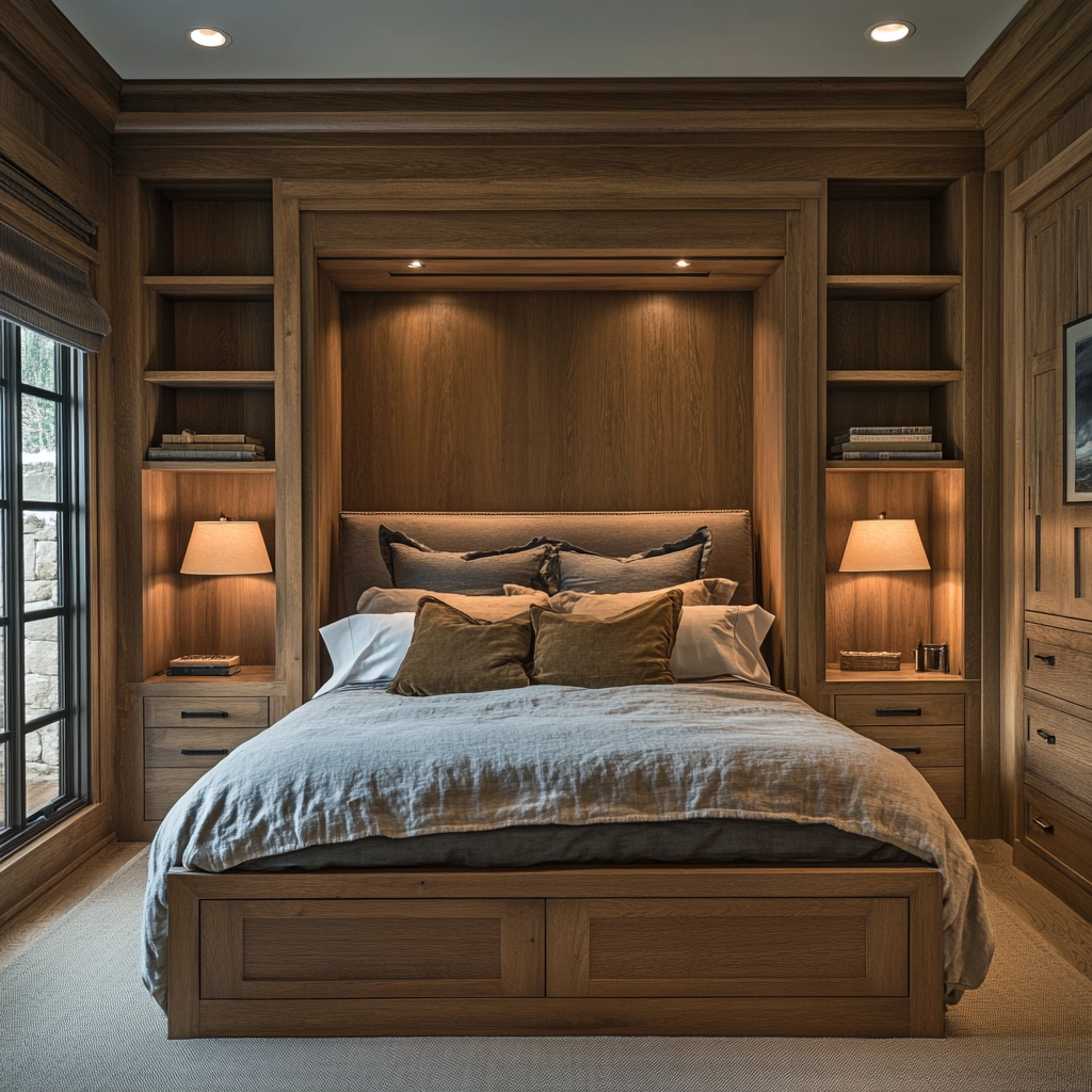 masculine farmhouse bedroom 61