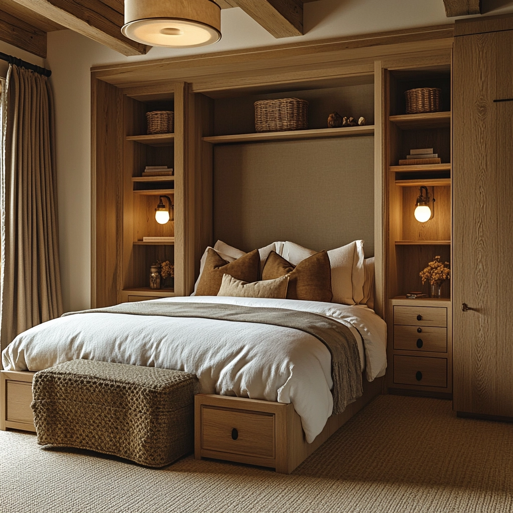 masculine farmhouse bedroom 62