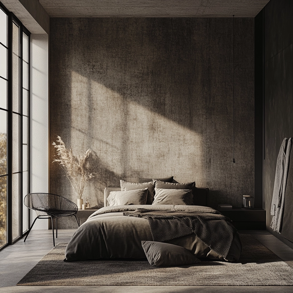 masculine farmhouse bedroom 69