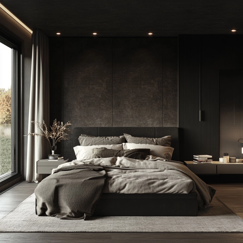 masculine farmhouse bedroom 71