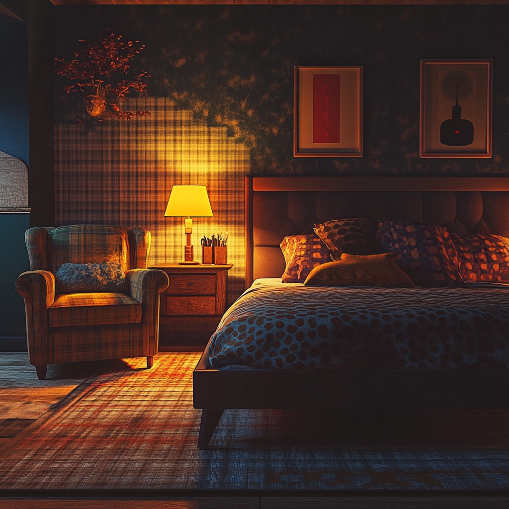 masculine farmhouse bedroom 76