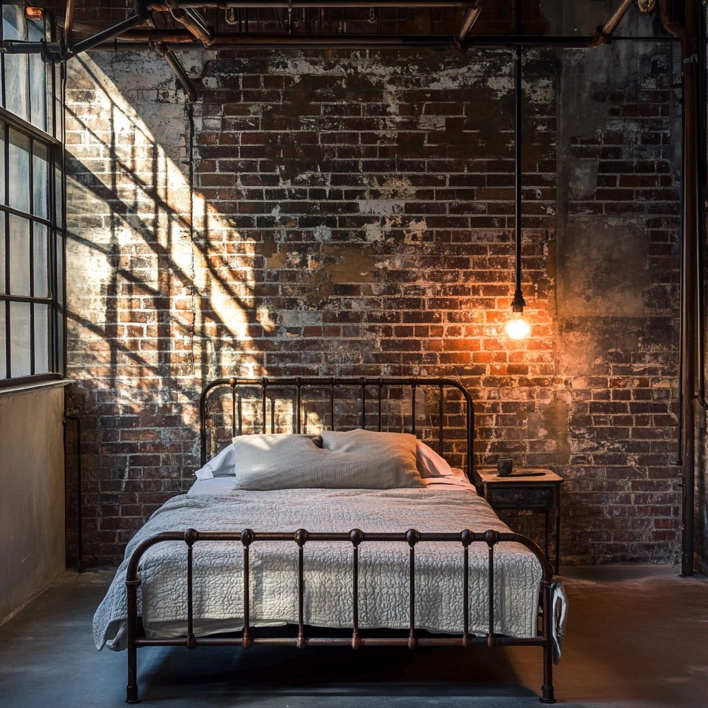 mid century farmhouse bedroom 24