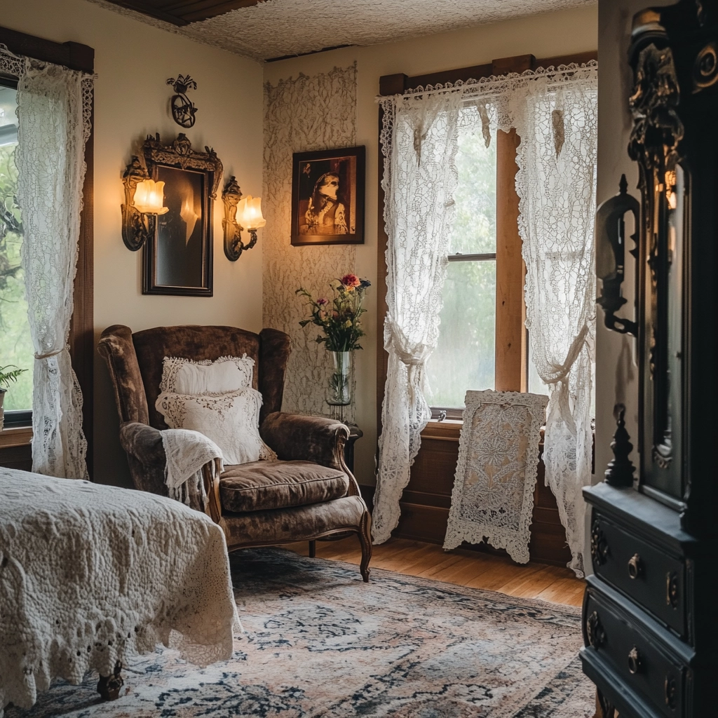 mid century farmhouse bedroom 33