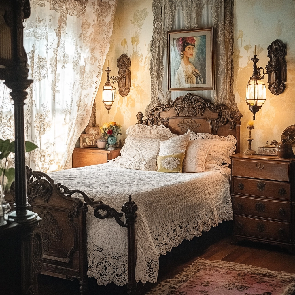mid century farmhouse bedroom 35