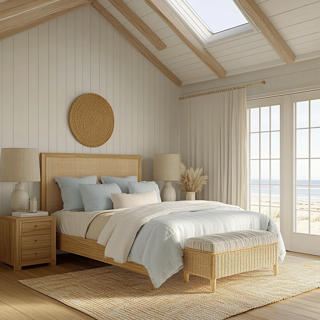 mid century farmhouse bedroom 48