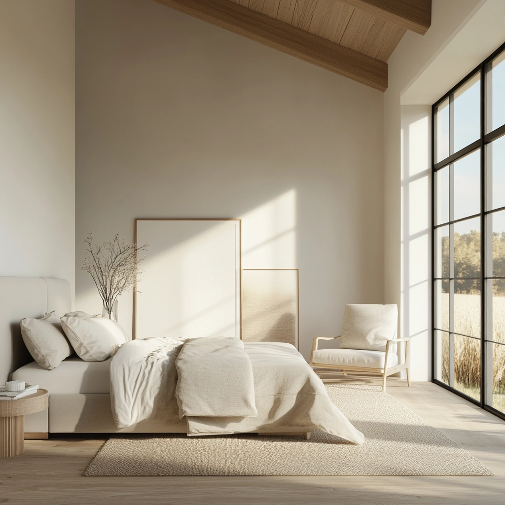 mid century farmhouse bedroom 51