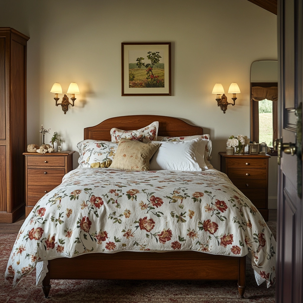 mid century farmhouse bedroom 53