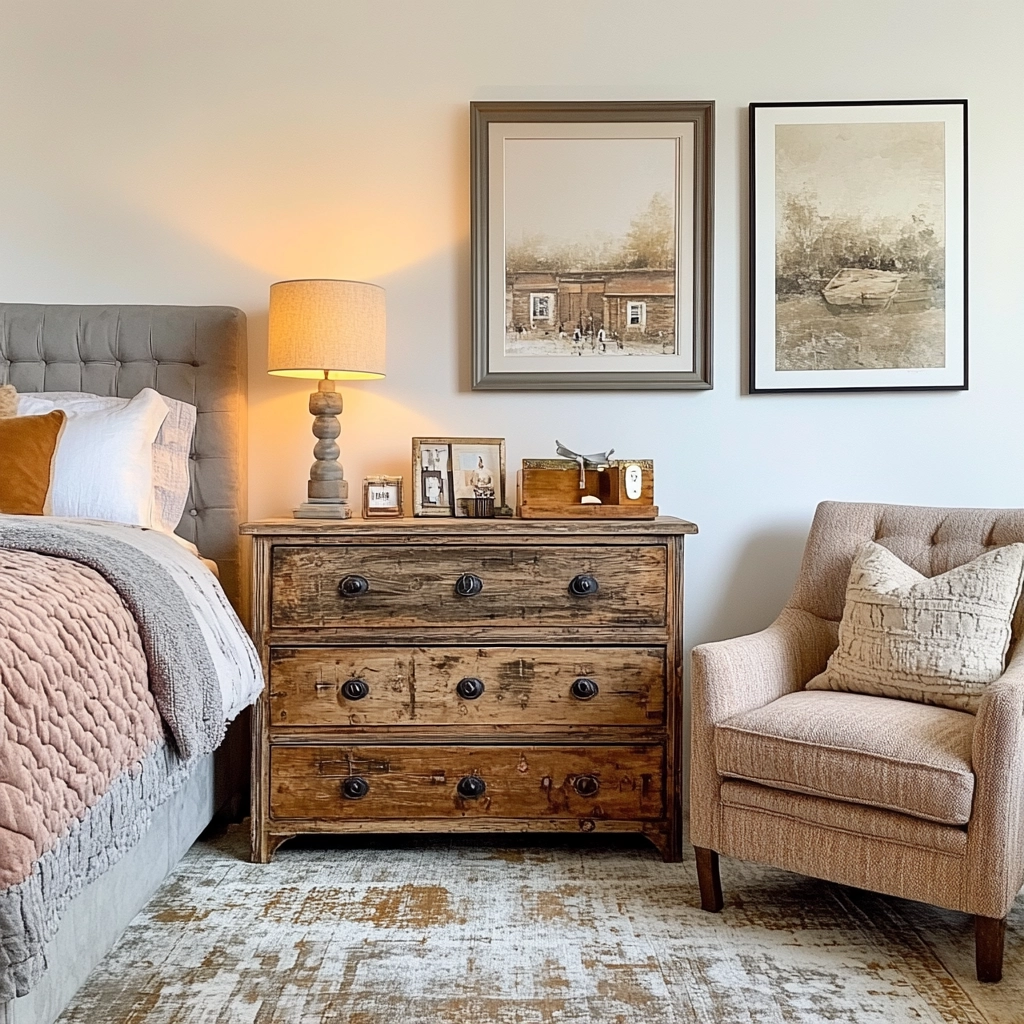 mid century farmhouse bedroom 6