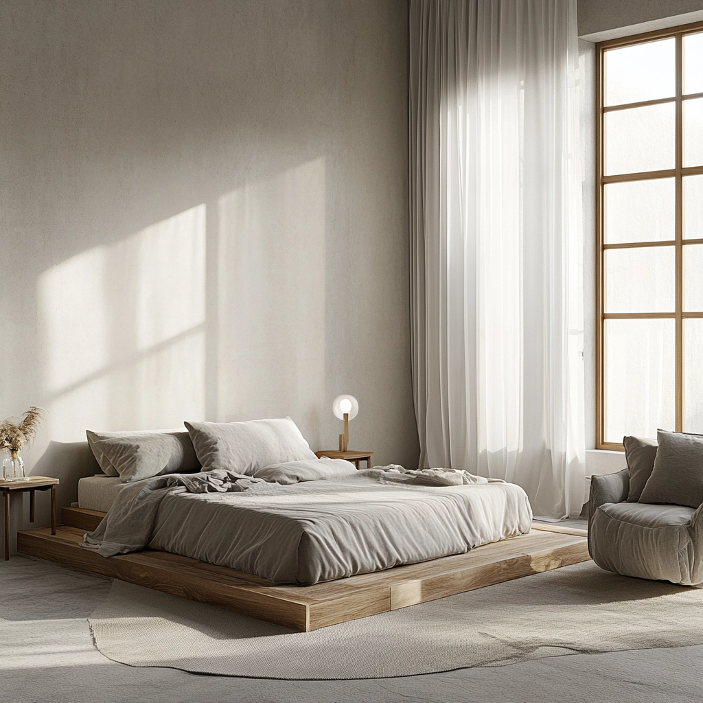 minimalist farmhouse bedroom 1