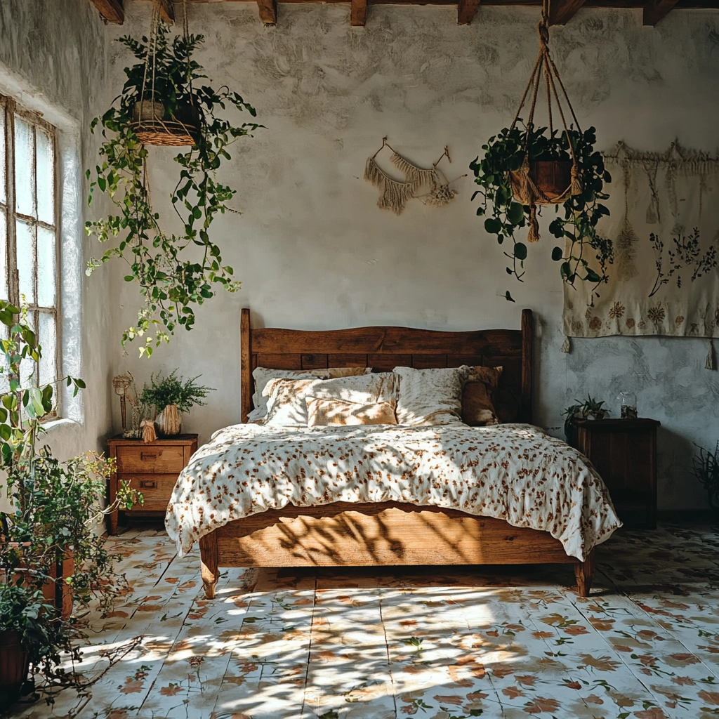 minimalist farmhouse bedroom 17