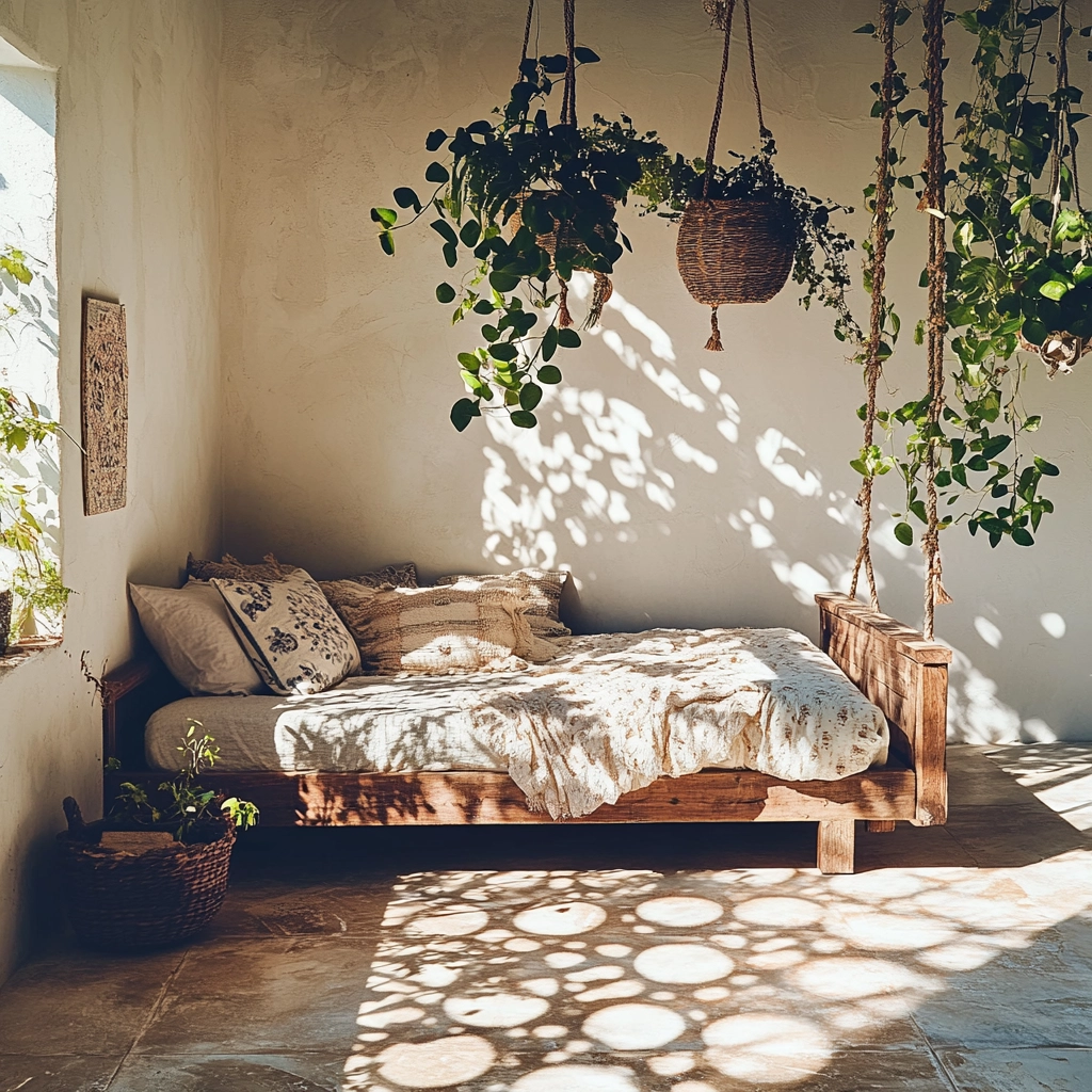minimalist farmhouse bedroom 20