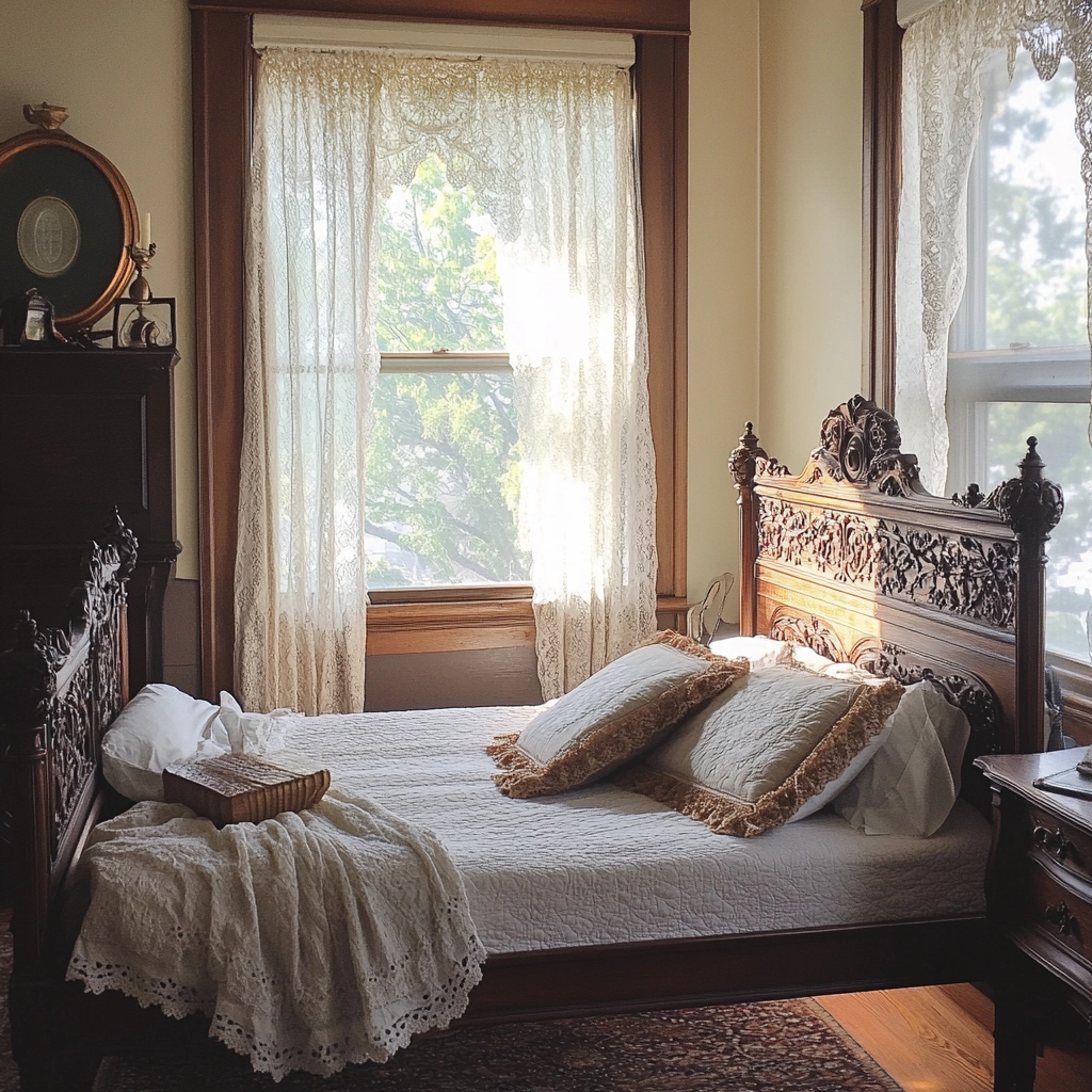 minimalist farmhouse bedroom 40