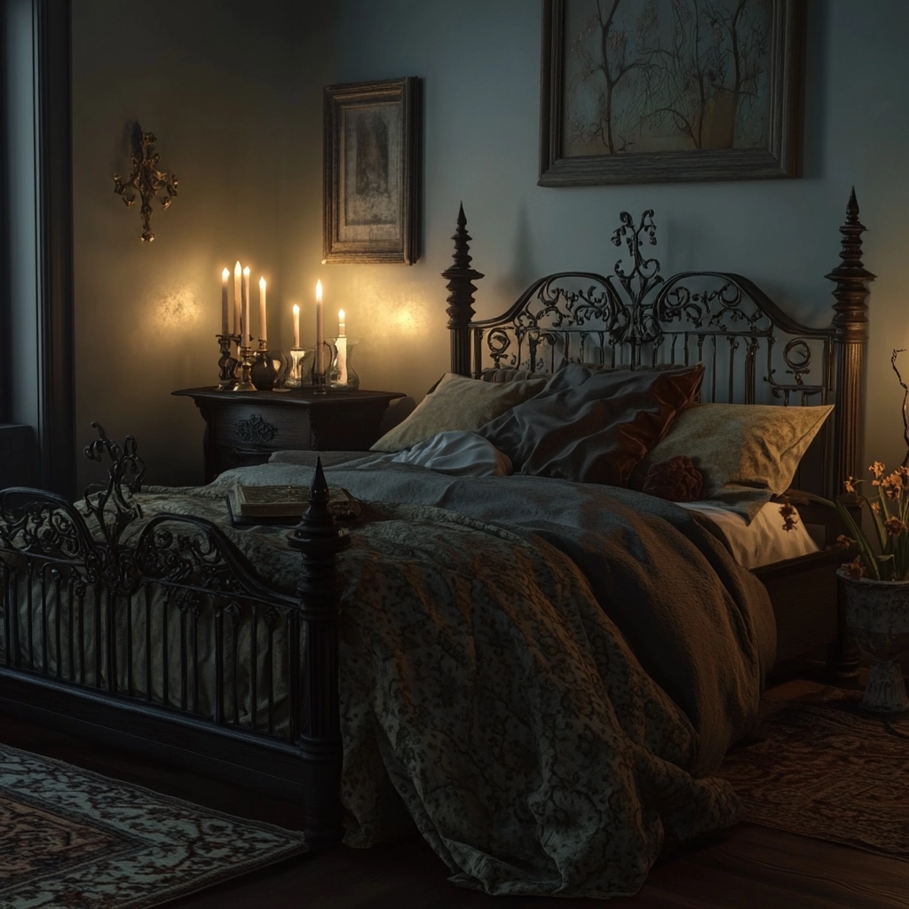 minimalist farmhouse bedroom 47