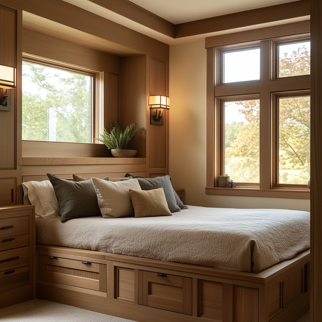 minimalist farmhouse bedroom 61