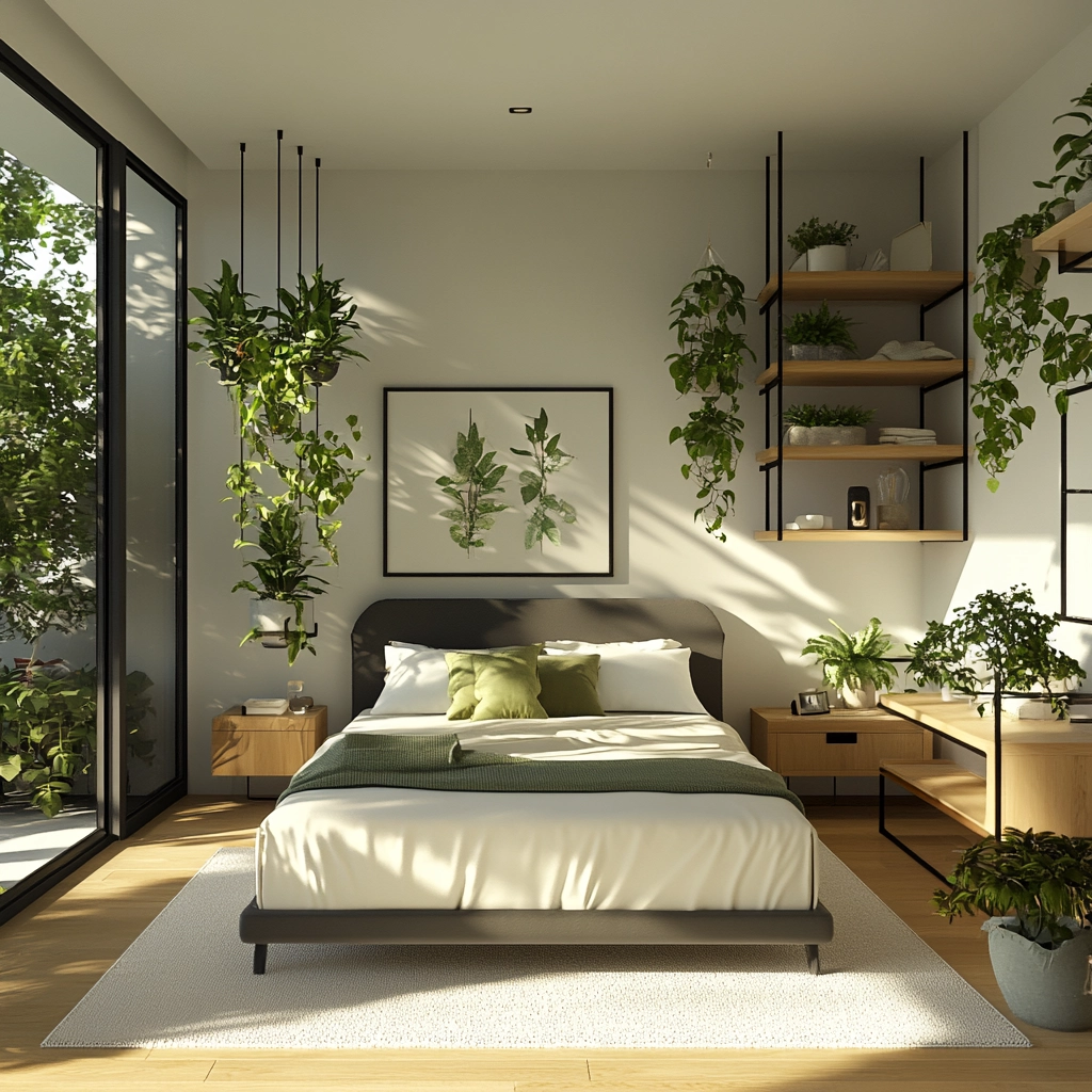 minimalist farmhouse bedroom 65