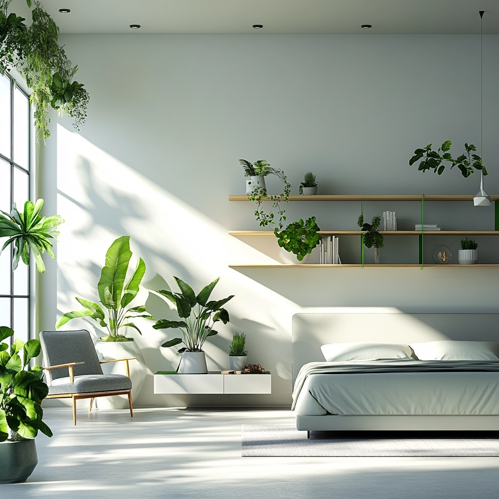 minimalist farmhouse bedroom 68