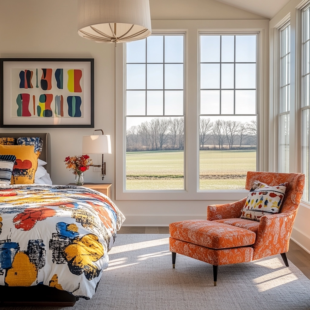 minimalist farmhouse bedroom 74