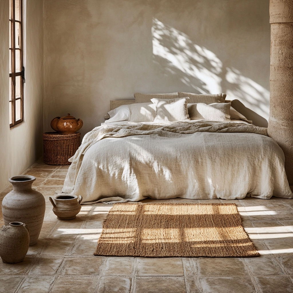modern boho farmhouse bedroom 11