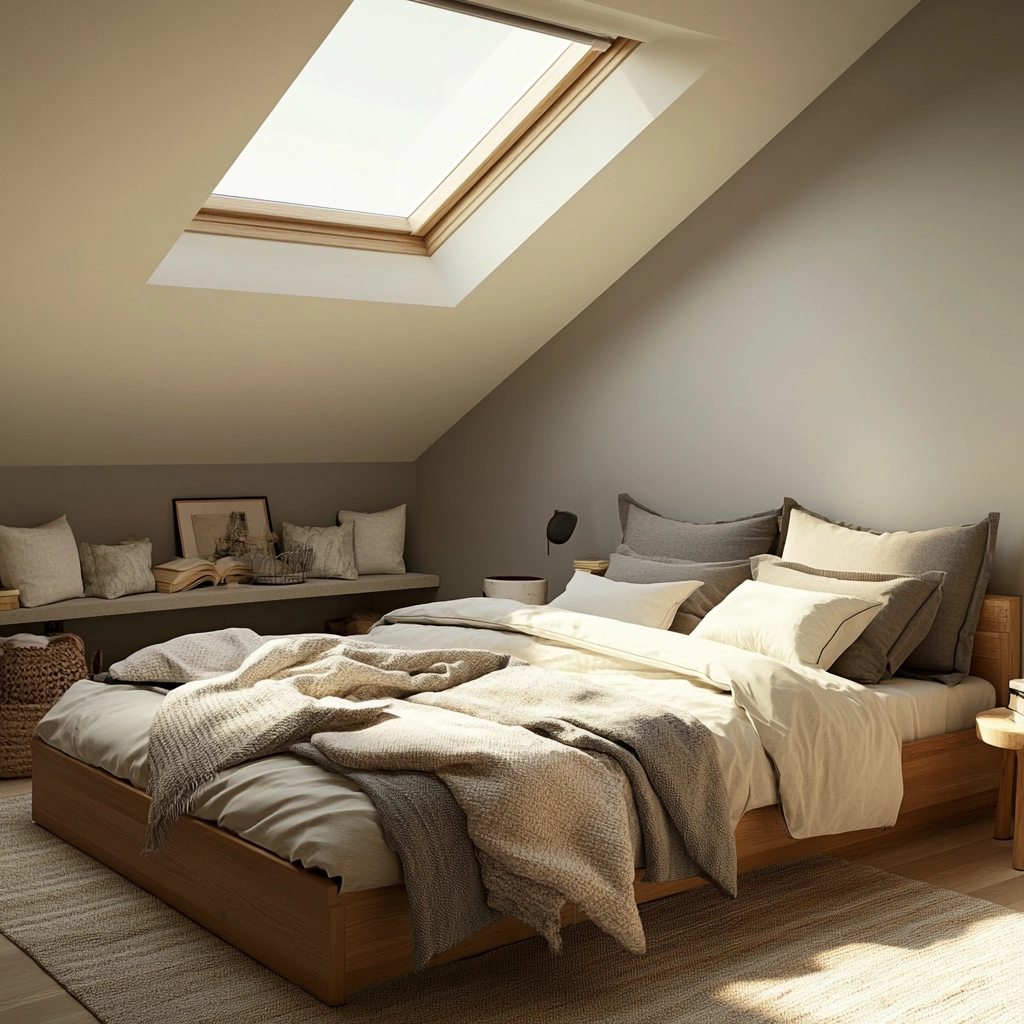 modern boho farmhouse bedroom 17