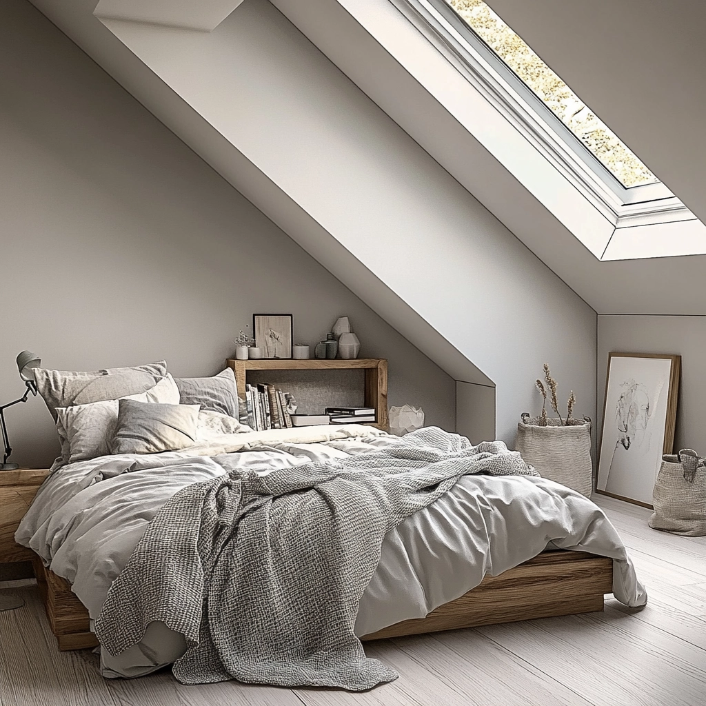modern boho farmhouse bedroom 18