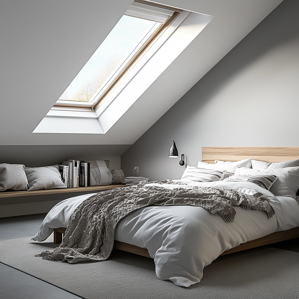 modern boho farmhouse bedroom 19